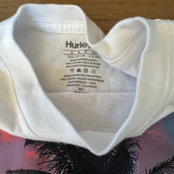 Hurley: Big Boys Utopia Cotton Blend Graphic T-Shirt/ 2 Pair Shorts - Picture 8 of 8